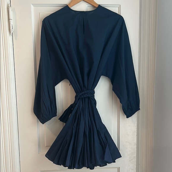 Rhode Navy Blue Ella Dress NWT M - Picture 6 of 10